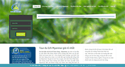 Desktop Screenshot of dulichmyanmar.info